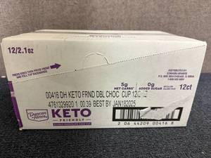 lot 118 image: 12 Packs Of Duncan Hines Double Chocolate Mix