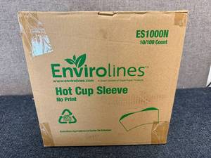 lot 5 image: 1000 Hot Sleeve Cups