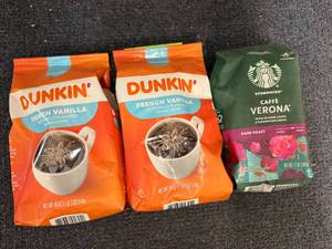 lot 6 image: 3 Packs Of Ground Coffee