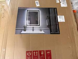 lot 22 image: 40 X 36 Led Bathroom Mirror