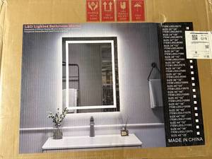 lot 24 image: 20 X 28 Led Bathroom Mirror