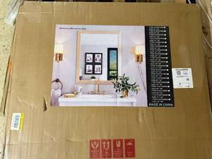 lot 31 image: 30 X 36 Bathroom Mirror