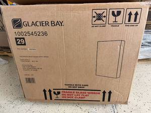 lot 33 image: Glacier Bay 24 X 30 Framed Mirror Cabinet