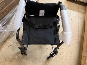 lot 34 image: Drive Medical Steel Transport Chair