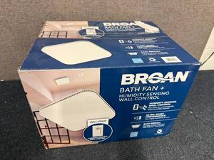 lot 41 image: Broan Bath Fan & Humidity Sensing