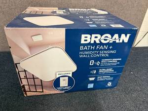 lot 42 image: Broan Bath Fan & Humidity Sensing