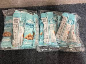 lot 107 image: 2 X 8Ct Packs Of Salted Cashews