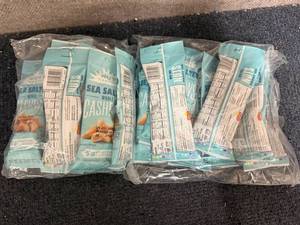 lot 109 image: 2 X 8Ct Packs Of Salted Cashews