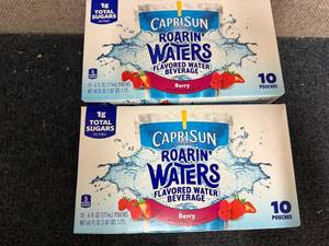 lot 111 image: 2 X 10Ct Caprisun Pouches