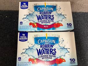 lot 112 image: 2 X 10Ct Caprisun Pouches