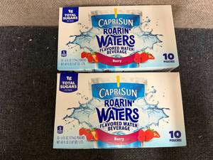 lot 113 image: 2 X 10Ct Caprisun Pouches