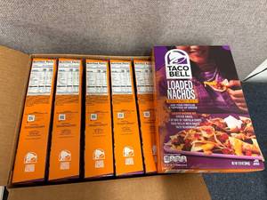 lot 141 image: 6 Packs Of Taco Bell Cravings Kits