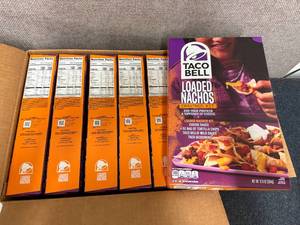 lot 142 image: 6 Packs Of Taco Bell Cravings Kits