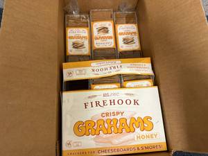 lot 146 image: Box Of Firehook Crispy Grahams