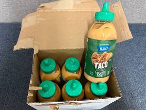 lot 153 image: 6Ct Of Hidden Valley Taco Secret Sauce