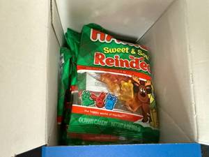 lot 157 image: 12 Bags Of Haribo Sweet And Sour Gummies