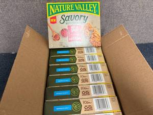 lot 163 image: 8 Packs Of Nature Valley Hot And Spicy Bars