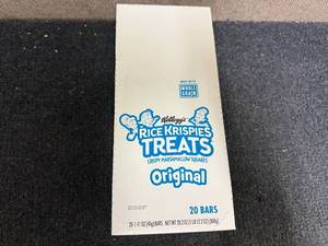 lot 168 image: 20Ct Of Rice Krispies Treats