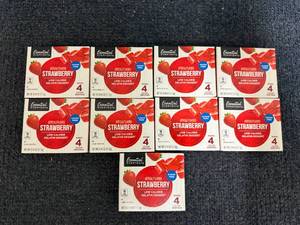 lot 199 image: 9 Packs Of Strawberry Gelatin