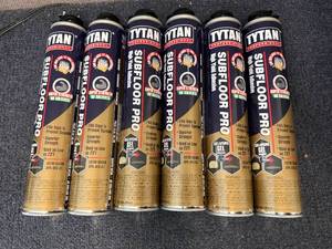 6 Tubes Of Tytan Subfloor Pro Collapsing Gel Adhesive