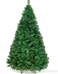 lot 104 image: Goplus 5ft Artificial Christmas Tree, Unlit Christmas Pine Tree with 350 PVC Branch Tips, Foldable Metal Stand, Xmas Full Tree for Indoor Home Office Decor