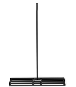 lot 105 image: Toolsempire 46 x 10 Lawn Leveling Rake, Heavy Duty Landscape Rake with 67 Handle, Non-Slip Grip & Flat Head, Space-Saving Lawn Level Tool for Garden, Backyard, Golf Course & Sports Field(Black)