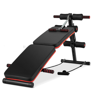 lot 215 image: Costway Multifunctional Sit up Bench 4 Position Adjustable Metal Workout Bench
