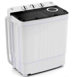 lot 323 image: Costway 17.6 lbs Portable Washing Machine FP11024US-DK