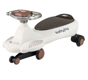 lot 336 image: Costway Wiggle Car with Hauling Rope Ride on Toy with Under-Seat Storage (Slightly Used)