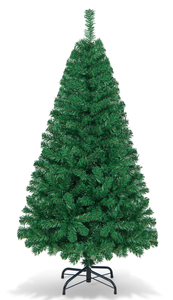 lot 365 image: Costway 5Ft Artificial PVC Christmas Tree Stand Indoor Outdoor Green