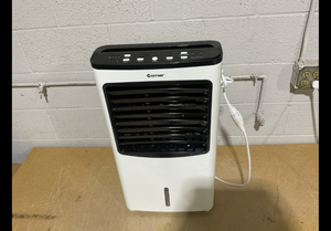 lot 167 image: Costway ES10348US-WH Portable Air Cooler Fan Filter Humidify Anion wRemote