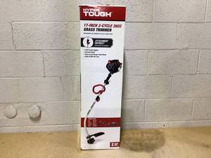 lot 416 image: Hyper Tough 26cc 2 Cycle 17 Curved Shaft String Trimmer