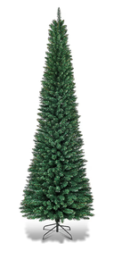 lot 153 image: Costway 7-ft Pencil Artificial Christmas Tree