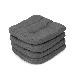 lot 429 image: Chair Cushions for Dining Chairs 4 Pack, 17.5 x 17U-Shaped Chair Pads with Polyester Cover