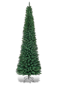 lot 197 image: Costway 7-ft Pencil Artificial Christmas Tree