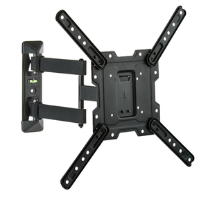 lot 462 image: onn Full Motion TV Wall Mount for 19 to 50 TVs, UL Listed, swivel 45°, up to 5-15°Tilting (Missing Hardware)