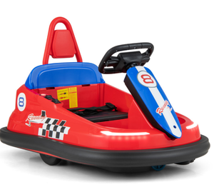 lot 493 image: Costway 6V kids Ride-on Bumper Car with 360° Spinning and Dual Motor