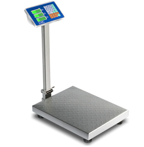 lot 377 image: 660 lbs Weight Platform Scale Digital Floor Folding Scale