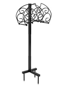 lot 380 image: Detachable Freestanding Hose Holder for Outdoor Yard Garden Lawn