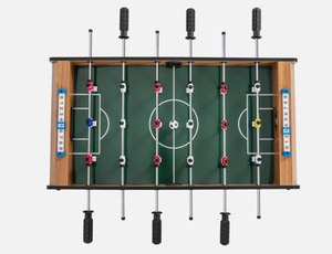 lot 483 image: 24 Foosball Table w 2 Footballs & 18 Soccer Keepers Tabletop Soccer Game Set