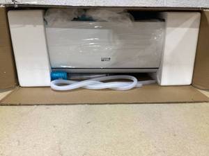 lot 466 image: COSTWAY 12000 BTU Wifi Enabled Mini Split Air Conditioner & Heater, 22 SEER2 208-230V Inverter AC Unit Cools up to 750 Sq. Ft, Energy Efficient, Heat Pump (White, 12000BTU, 208-230V, 22 SEER2-WIFI) (MISSING BOX 1 OF 2)