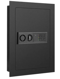 lot 28 image: Costway Digital Flat Recessed Wall Safe Security Lock Gun Cash Box 16W x 4.14D x 22H