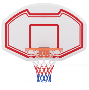 lot 247 image: Costway Large Wall Mounted Basketball Hoop with Shatter-proof Backboard Backboard Dimensions 36 x 24 (USED, Missing Hardwear)