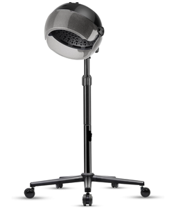 lot 497 image: VEVOR Ionic Hooded Hair Dryer with Variable Speed & Temperature Adjustment, 1875W, Sit Under Hair Dryer with Timer for Beauty Salon Home Spa, Black Ionic W Timer