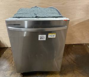 lot 10 image: Samsung 24-in Top Control Built-in Dishwasher ( Fingerprint Resistant Stainless Steel ) , Hybrid Tub , 53-Decibel Model #DW80CG4021SR