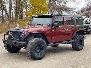 lot 27 image: 2008 JEEP WRANGLER UNLIMITED X Prior Certified Pre-Owned  4x4  113k Miles (NO RESERVE)
