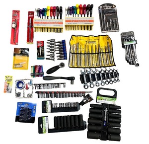 lot 9 image: Comprehensive Hand Tool and Socket Set with Wrench Collections