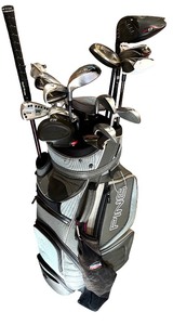 lot 16 image: Set of Golf Clubs with Ping Golf Bag