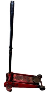 lot 20 image: Heavy-Duty Floor Jack with Handle