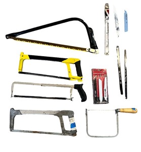 lot 49 image: Assorted Hand Saws and Replacement Blades Set